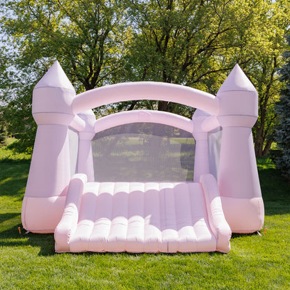 Mega Castle Bounce House | Pink