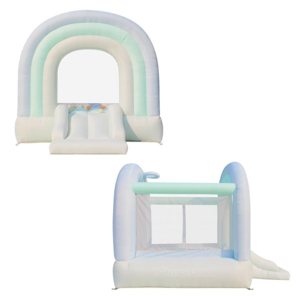 Rainbow Bounce House | Blue