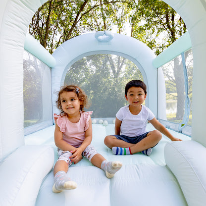 Rainbow Bounce House | Blue